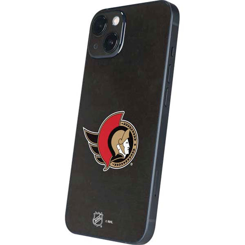 NHL Ottawa Senators Distressed iPhone 14 Plus Skin